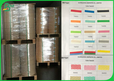 60gsm 120gsm Renkli Gıda Sınıfı Kağıt Rulo / Biyobozunurlu Gübrelenebilir Hasır Kağıt